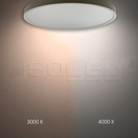 LED Hängeleuchte UGR unter 19 2H, weiß, 80W|100W, IP42, DN1000, 2700|3000|4000K, dimmbar, exkl. Kabel