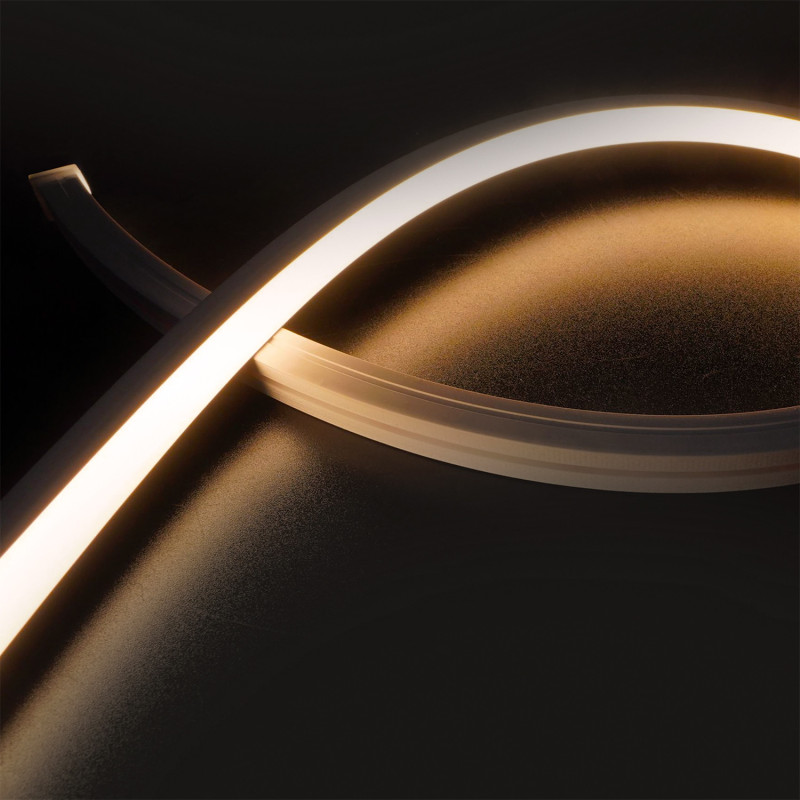 LED NeonPRO927 Custom Flexband B13H13, 24V DC, 12W, IP67, 2700K, 5m Rolle, 140 LED/m, inkl. Clips
