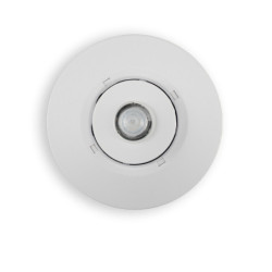 DALI-2 Master PIR Einbau-Präsenzsensor, weiß, Erfassungsbereich 3m, Versorgung via DALI-Bus Spannung