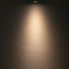 LED Einbauleuchte MiniAMP weiß, 3W, 12V DC, warmweiß, dimmbar, 100cm Kabel