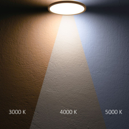 LED Deckenleuchte Slim300 PRO, 18W, weiß, rund, IP44, DN300, 3000|4000|5000K, Up&Down