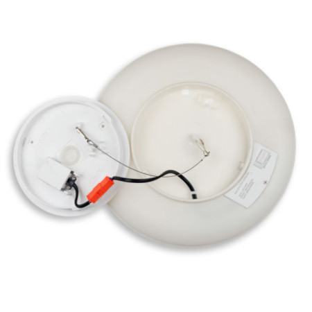 LED Deckenleuchte Slim300 PRO, 18W, schwarz, rund, IP44, DN300, 3000|4000|5000K, Up&Down