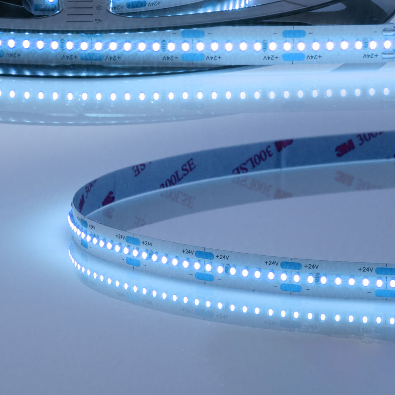 LED CRI9B Linear10 Flexband, 24V DC, 15W, IP20, blau, 5m Rolle, 280 LED/m