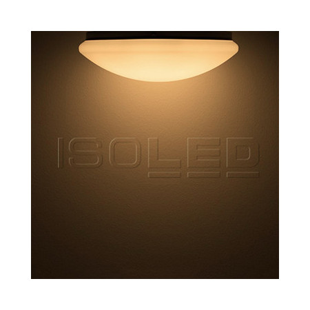 LED Decken/Wandleuchte weiß, rund, 24W, DN380, IP54, warmweiß