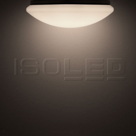 LED Decken/Wandleuchte weiß, rund, 24W, DN380, IP54, neutralweiß