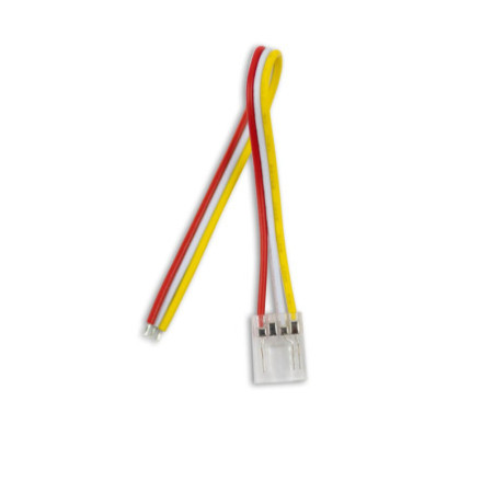 Kontakt-Kabelanschluss Universal (max. 5A) K2-310-COB für 3-pol. IP20 Flexstripes mit Breite 10mm