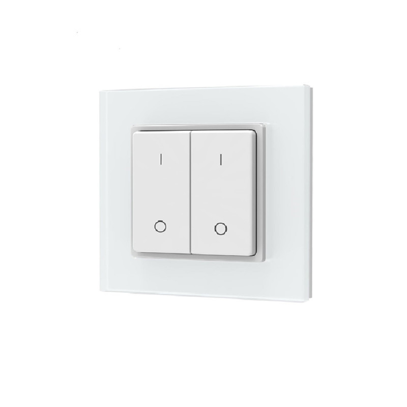 Sys-Pro Single Color 2 Zonen Aufputz-Tast-Fernbedienung mit Batterie