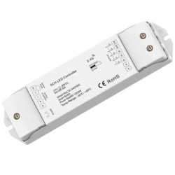 Sys-Pro RGB+CCT Push/Funk Mesh PWM-Dimmer, 1-5 Kanal, 12-48V DC 5x5A