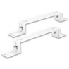 Montagebügel 2 STK für ISOLED LED Panel 300x1200, weiß RAL 9016