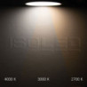 LED Deckenleuchte PRO schwarz, 30W, rund, DN300, ColorSwitch 2700|3000|4000K, dimmbar