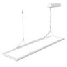 LED Office Hängeleuchte Up&Down, 20W+20W, 30x120cm, weiß, UGR unter 19, 3000K, DALI dimmbar