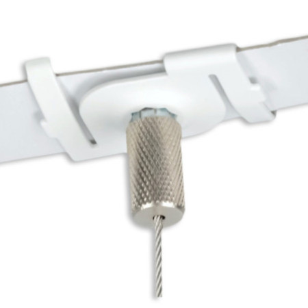 Deckenclip Abhängung für Rasterdecken - Odenwalddecken bis 24mm mit Schraubkappe