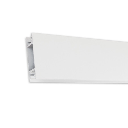 Wandprofil Versa Up&Down für 12mm Flexstripes, mit 42x21.5mm Platz für Netzteil, weiß, 200cm