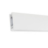 Wandprofil Versa Up&Down für 12mm Flexstripes, mit 42x21.5mm Platz für Netzteil, weiß, 200cm