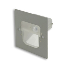 LED Wandeinbauleuchte Sys-Wall68 230V, mit PIR Sensor, 2W, ColorSwitch 3000|4000|6000K, exkl.Cover