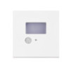 Cover Aluminium eckig 3 weiß, für Wandeinbauleuchte Sys-Wall68 mit PIR Sensor