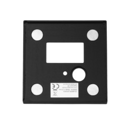 Cover Aluminium eckig 3 schwarz, für Wandeinbauleuchte Sys-Wall68 mit PIR Sensor