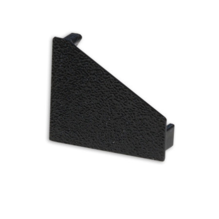 Endkappe EC110L schwarz für Profil CORNER18, links 1 STK