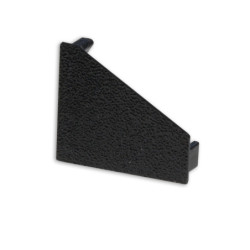 Endkappe EC110L schwarz für Profil CORNER18, links 1 STK