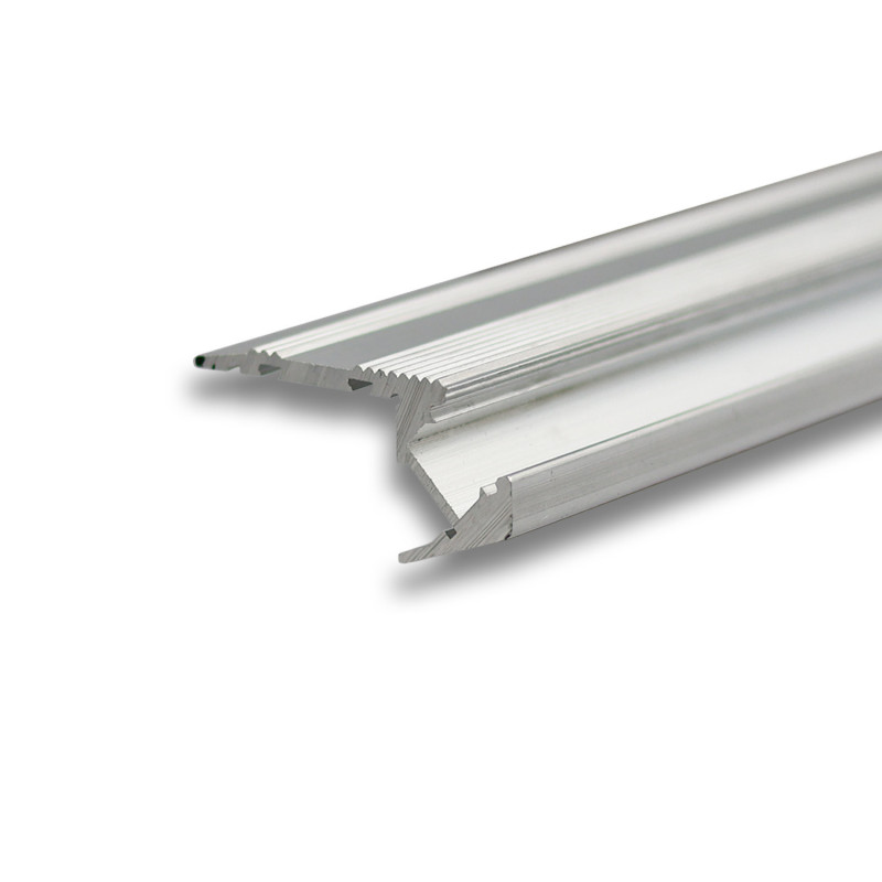 LED Treppenprofil STAIRS12, eloxiert 200cm