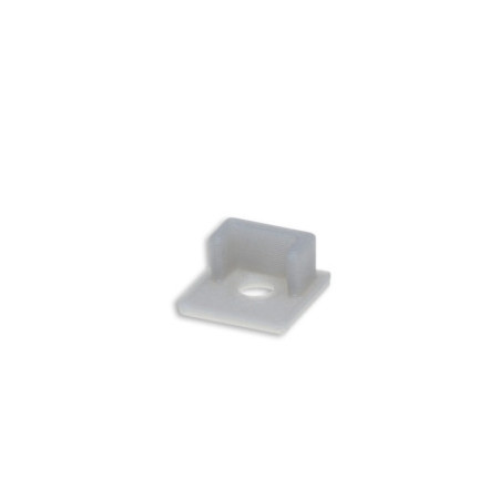Endkappe EC219 für LED Fliesenprofil UP8, mit Kabeldurchführung