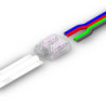 Kontakt-Kabelanschluss (max. 5A/0,5qmm) K2-410-COB für 4-pol. IP20 Flexstripes mit Breite 10mm