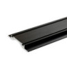 Wandprofil Versa flach Up&Down für 8mm Flexstripes, schwarz, 200cm
