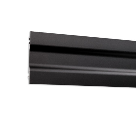 Wandprofil Versa ultraflach schwarz, 200cm
