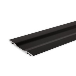 Wandprofil Versa ultraflach schwarz, 200cm