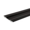 Wandprofil Versa ultraflach schwarz, 200cm