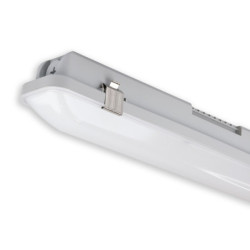 LED Wannenleuchte SL 150cm, IP66, mit HF-Sensor, PowerSwitch 36-57W, 140lm/W, 4000K