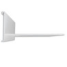 Regalausleger 170 für Versa Wandprofile, Traglast 35kg, Aluminium, weiß, 92cm