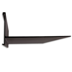 Regalausleger 170 für Versa Wandprofile, Traglast 35kg, Aluminium, schwarz, 92cm