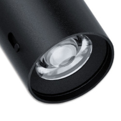 Track48 Schienenstrahler SELECT 8W UGR unter 19, 18°-50°, schwarz, ColorSwitch 2700-5000K