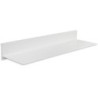 Regalausleger 170 für Versa Wandprofile, Traglast 45kg, Aluminium, weiß, 122cm