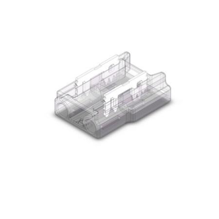 Kontakt-Kabelanschluss (max. 4A/0,5qmm) K2-28 für 2-pol. IP20 Flexstripes mit Breite 8mm