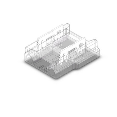 Kontakt-Kabelanschluss (max. 5A/0,5qmm) K2-210 für 2-pol. IP20 Flexstripes mit Breite 10mm