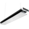 LED Langfeldleuchte, 120x20cm, schwarz, PowerSwitch 25|30|35|40W, UGR unter 19 2H/2H, ColorSwitch 3000|4000|5000K, DALI dimmbar