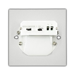 LED Wandeinbauleuchte Sys-Wall68 230V, PIR Master/Slave, 3W, 3000|4000|6000K, exkl. Dose/exkl. Cover
