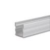LED Profil GROUND-OUT16, befahrbar, Aluminium eloxiert, 200cm, inkl. Abdeckung opal