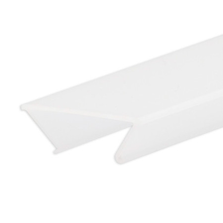 Abdeckung COVER46 weiß/matt 200cm für Profil CORNER12 BORDERLESS
