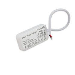 MiniAMP Power-Splitter 6-fach, Single Color, 12-24V DC, mit Master Sensor-Port, offenes Ende