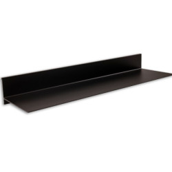 Regalausleger 170 für Versa Wandprofile, Traglast 45kg, Aluminium, schwarz, 122cm