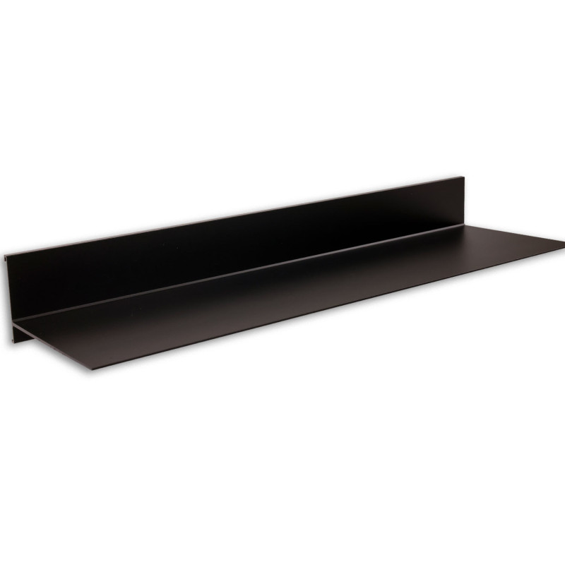 Regalausleger 170 für Versa Wandprofile, Traglast 45kg, Aluminium, schwarz, 122cm