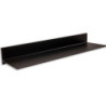 Regalausleger 170 für Versa Wandprofile, Traglast 45kg, Aluminium, schwarz, 122cm