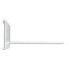 Glashalter für Versa Wandprofile, für 3-6 Weingläser, Aluminium, weiß, 31.5cm