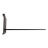 Glashalter für Versa Wandprofile, für 3-6 Weingläser, Aluminium, schwarz, 31.5cm