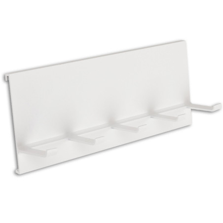 Kellenhalter für Versa Wandprofile, weiß, 20cm