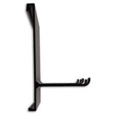 Kellenhalter für Versa Wandprofile, schwarz, 20cm
