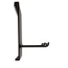 Kellenhalter für Versa Wandprofile, schwarz, 20cm